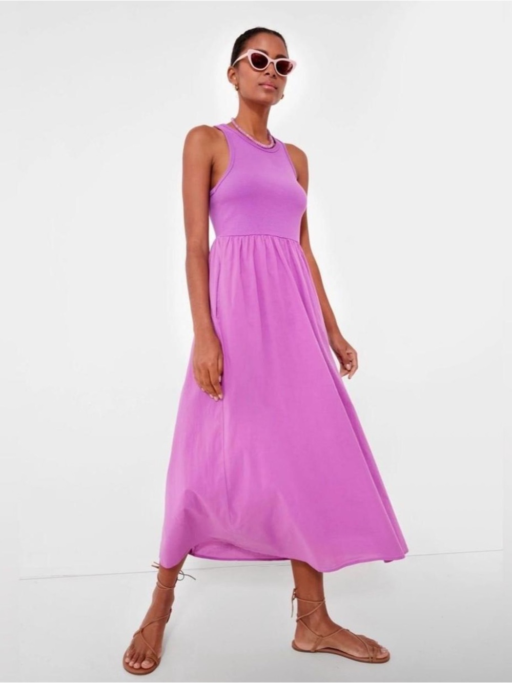 XIRENA Flynn Dress in Purple Orchid size XS